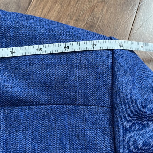 Giacca blazer Le Suit Essentials donna taglia 16 blu royal tweed nuova - Foto 20 di 22