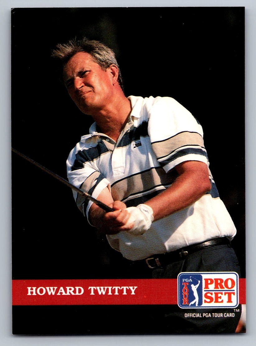 1992 PRO SET GOLF CARD #41 HOWARD TWITTY