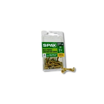 SPAX Screws No.8 1.25in Multi-Material Unidrive Flat 4101020400322