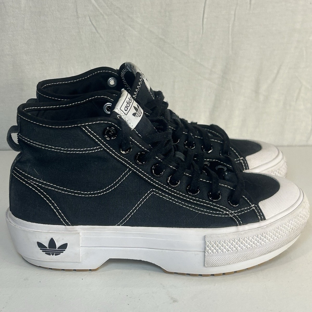 adidas gazelle silver green womens Shop Black Womens Nizza Platform Lace Up Sneakers  Shoebacca