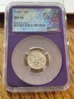 1945  Mercury Dime NGC MS66