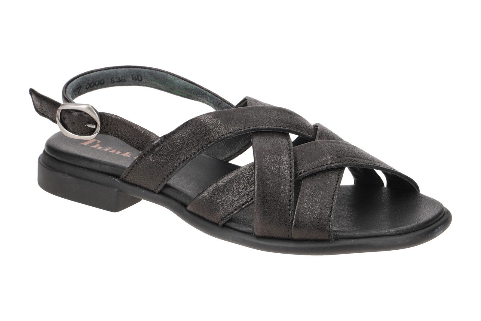 Подумайте о Шухе КАМАА шварц Дамен Сандалетт Римхен Сандаленен 3-000777-0000 NEU 20090₽