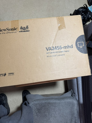 ViewSonic VA2456-MHD 24'' Frameless IPS 1080p Monitor