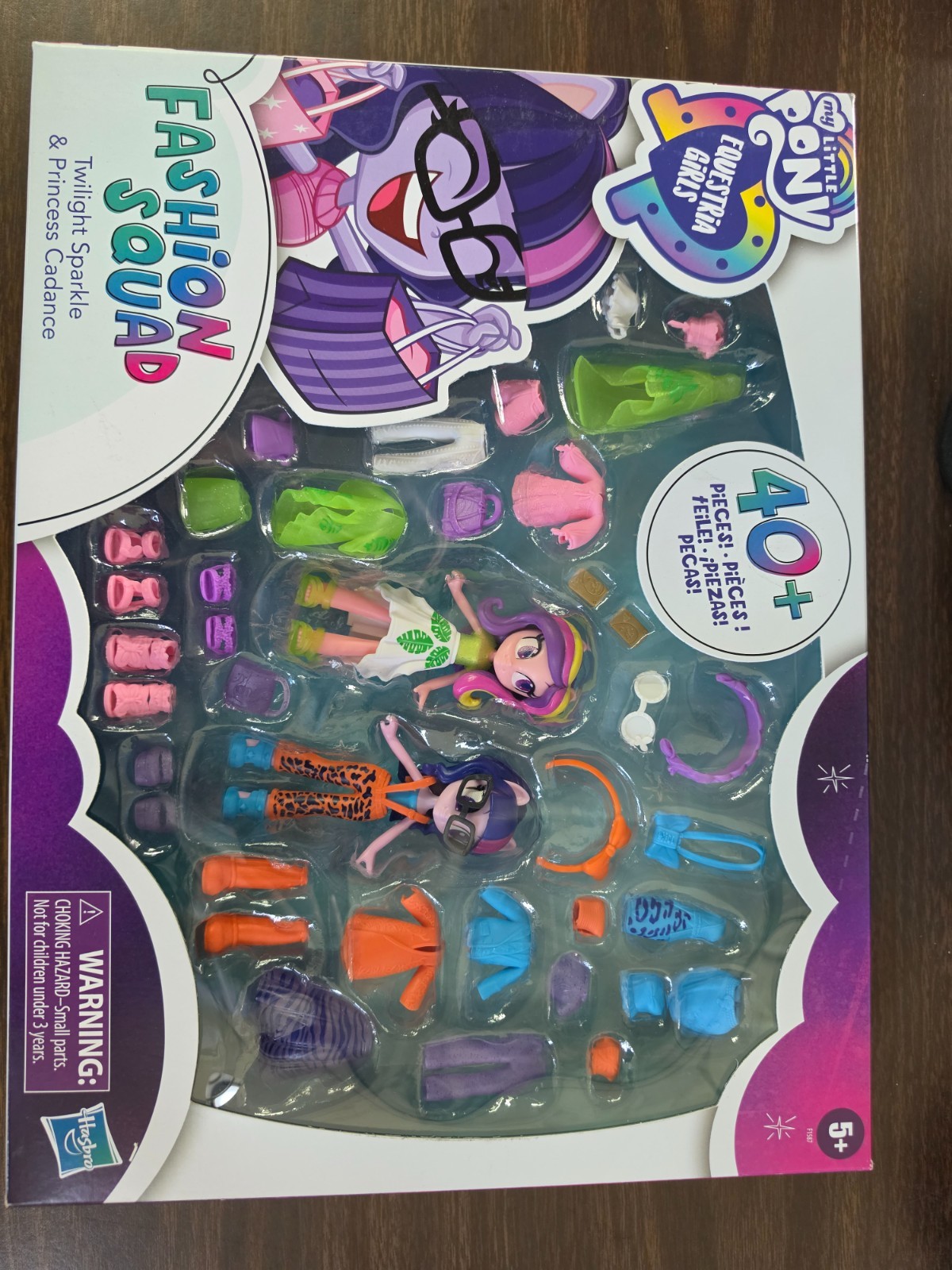 My Little Pony Fashion Squad Twilight Sparkle & Princess Cadance Figure Set