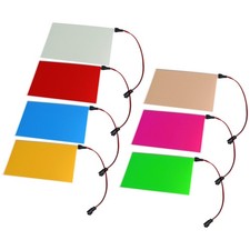 1Pcs Electroluminescent Panel Cuttable DIY Glow Paper LED Panel Light or Decor