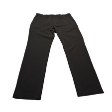KJUS Mens Black Ivere Pants Technical Stretch Golf Trousers 52L / 36x34