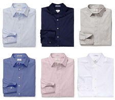GANT DIAMOND G Men's Plain Sateen Shirt 384102 Size 39 155 NWT
