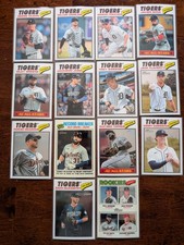 2026 Topps Heritage Chrome - 14 Card Tigers Lot