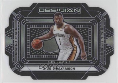 2020 Panini Obsidian Eclipse Electric Etch Purple 17/75 Zion Williamson #27 7y2