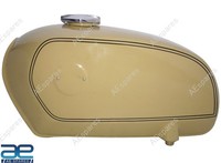 AEspares Kompatibel Mit BMW R75/5 Benzintank Kraftstofftank Stahl Mit Deckel