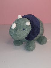 Carters Just One You Dinosaur Plush Green Triceratops Stuffed lovey 68340