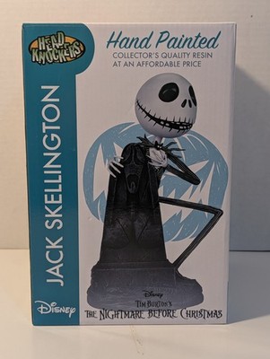 Disney Nightmare Before Christmas Graveyard Jack Head Knockers. Hand painted.