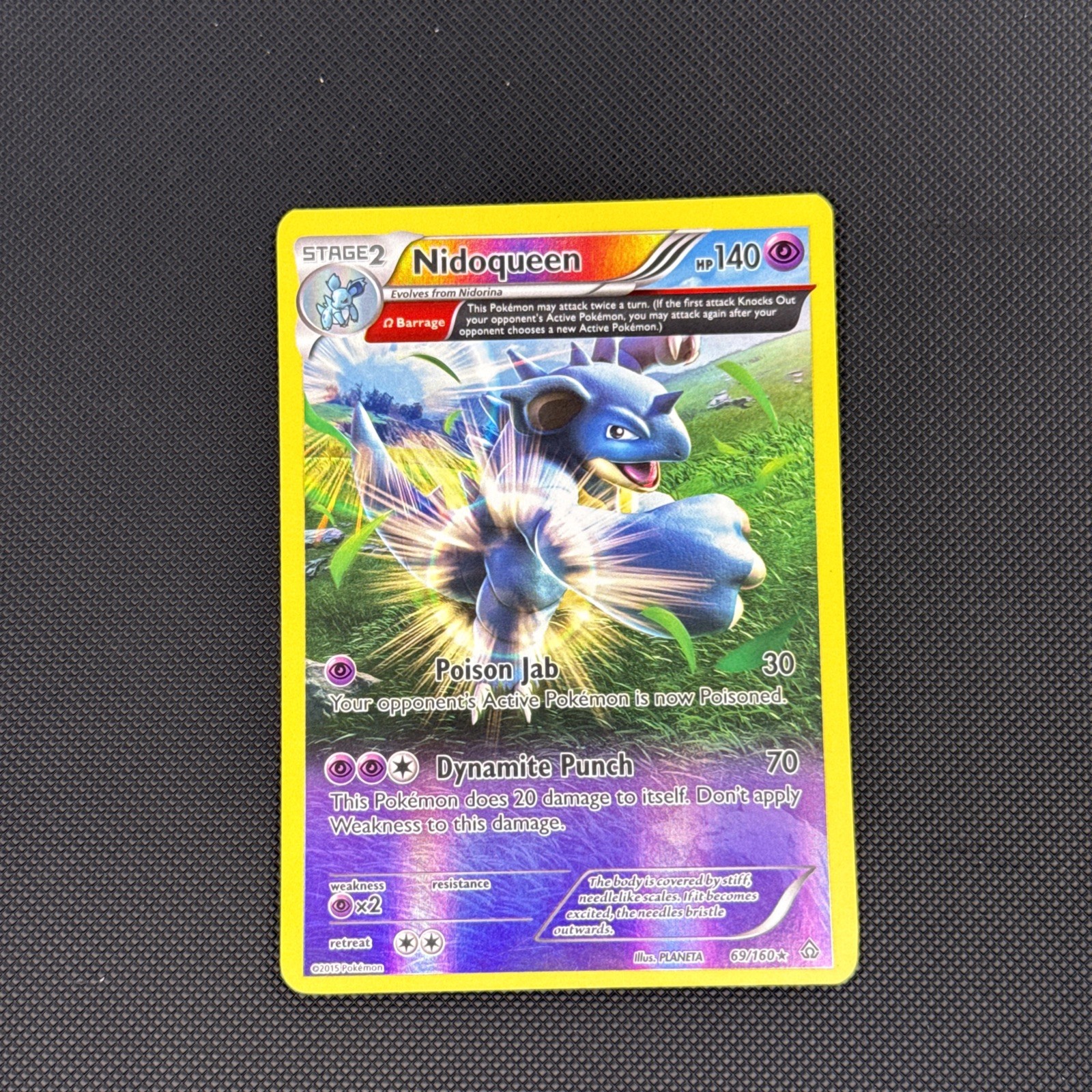 Nidoqueen 69/160 Reverse Holo XY - Primal Clash LP Pokemon Card