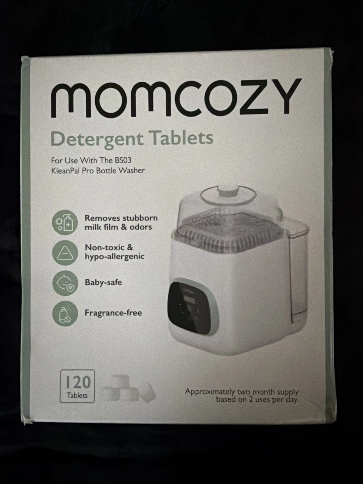 Momcozy Official Washing Block for Momcozy Kleanpal Pro Baby Bottle Washer, 120