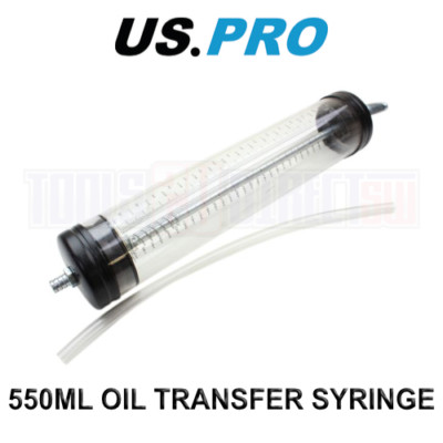 US PRO Tools 550ml Öl Transferspritze - Getriebe Lenkflüssigkeit Extraktor Pumpe