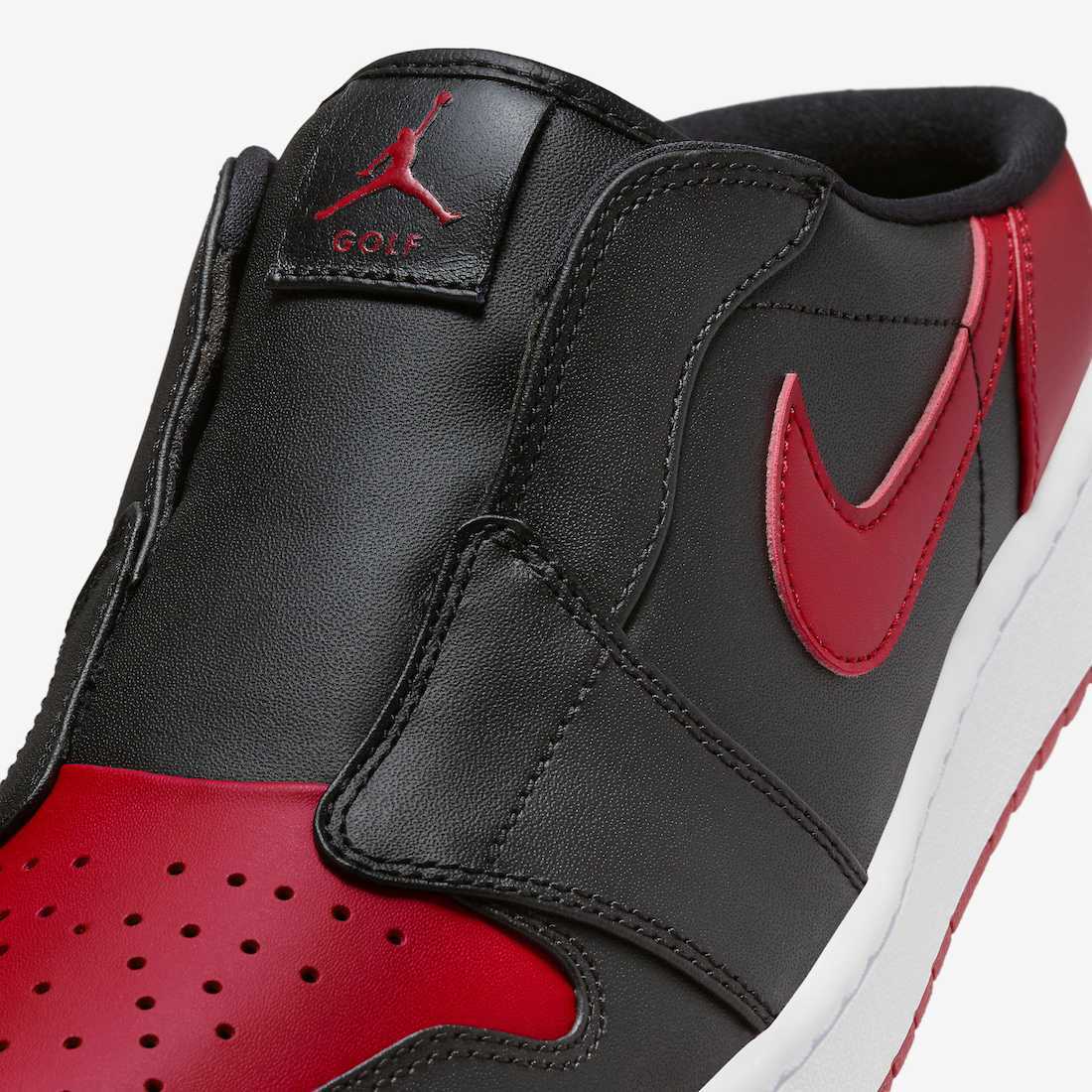 Nike Air Jordan 1 Mule Golf Bred FJ1214-001 Red Black White US Size15 new no box Buy Air Jordan 1 Mule Golf  main image 3