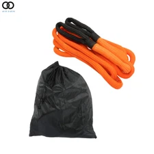 30000 LBS Orange Recovery Kinetic Energy Tow Rope Snatch Strap 1in x 30ft