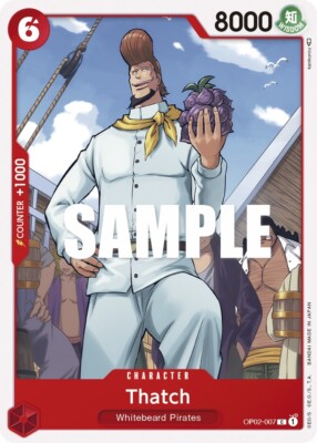 OP02-007 Thatch   Common One Piece TCG Karte