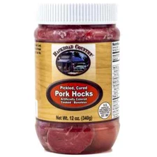 Backroad Country Fully Cooked Boneless USA Made Pickled Cured Pork Hocks, 12 ...