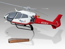 Airbus Eurocopter EC130 AirLife Desk Wood Helicopter New Model Large Scale 1/24