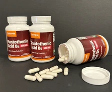 2Pk-Pantothenic Acid B5-500mg💥👀💥Extreme Energy💥👀💥100 Caps/100 Days