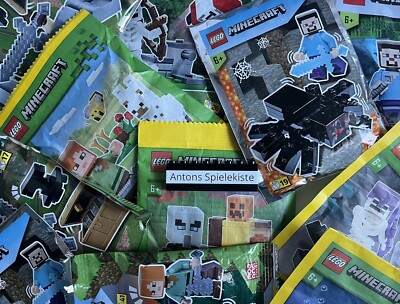 LEGO  Minecraft Minifiguren Polybag zum aussuchen,NEU, Alex,Zombie,Creeper,Ninja
