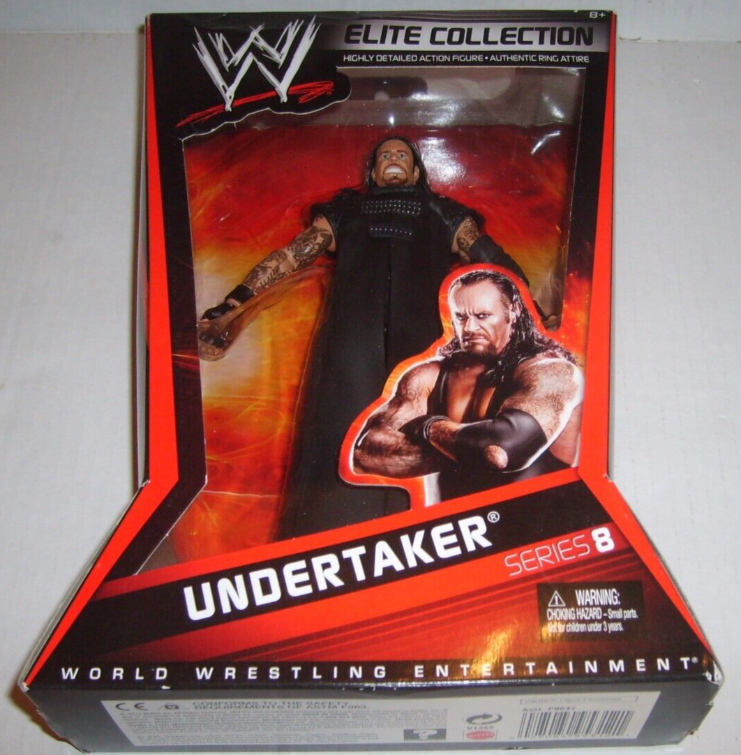 The UNDERTAKER WWF WWE Mattel Elite Series 8 Wrestling Figure NEW