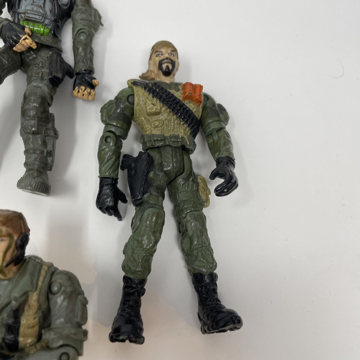 Lot De 18 Figurines Militaires Aventurier LANARD Vintage - Avec Accessoires
