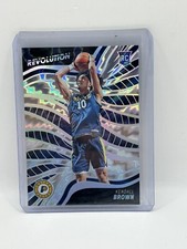 2022-23 PANINI REVOLUTION KENDALL BROWN ROOKIE HOLO SILVER ASIA /75 PACERS RC SP