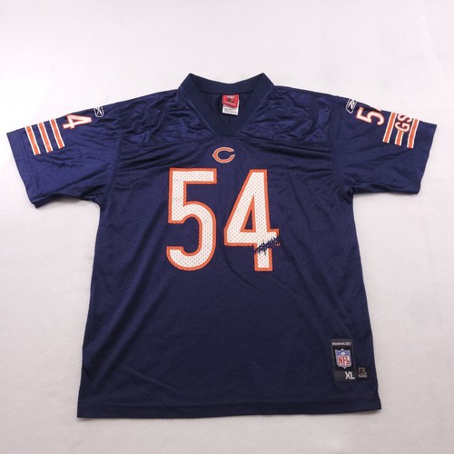 Reebok NFL Chicago Bears #54 Urlacher Team Youth Jersey Boys Size XL Blue - Picture 2 of 10