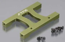 STRC Aluminum Chassis H Brace Green SCX10 / SCX10 II STA80026HG