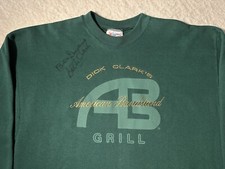 Vintage 1990s 90s Dick Clarks American Bandstand Grill Promo Sweatshirt, XL NEW