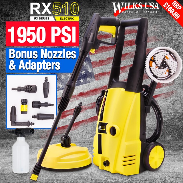 Karcher Car Chassis Jet Cleaner Pressure Washer Kit Classic Car Walls