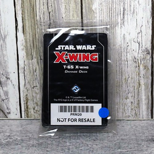 Star Wars XWing Miniatures Game T65 XWing Damage Deck PRM20 *Factory