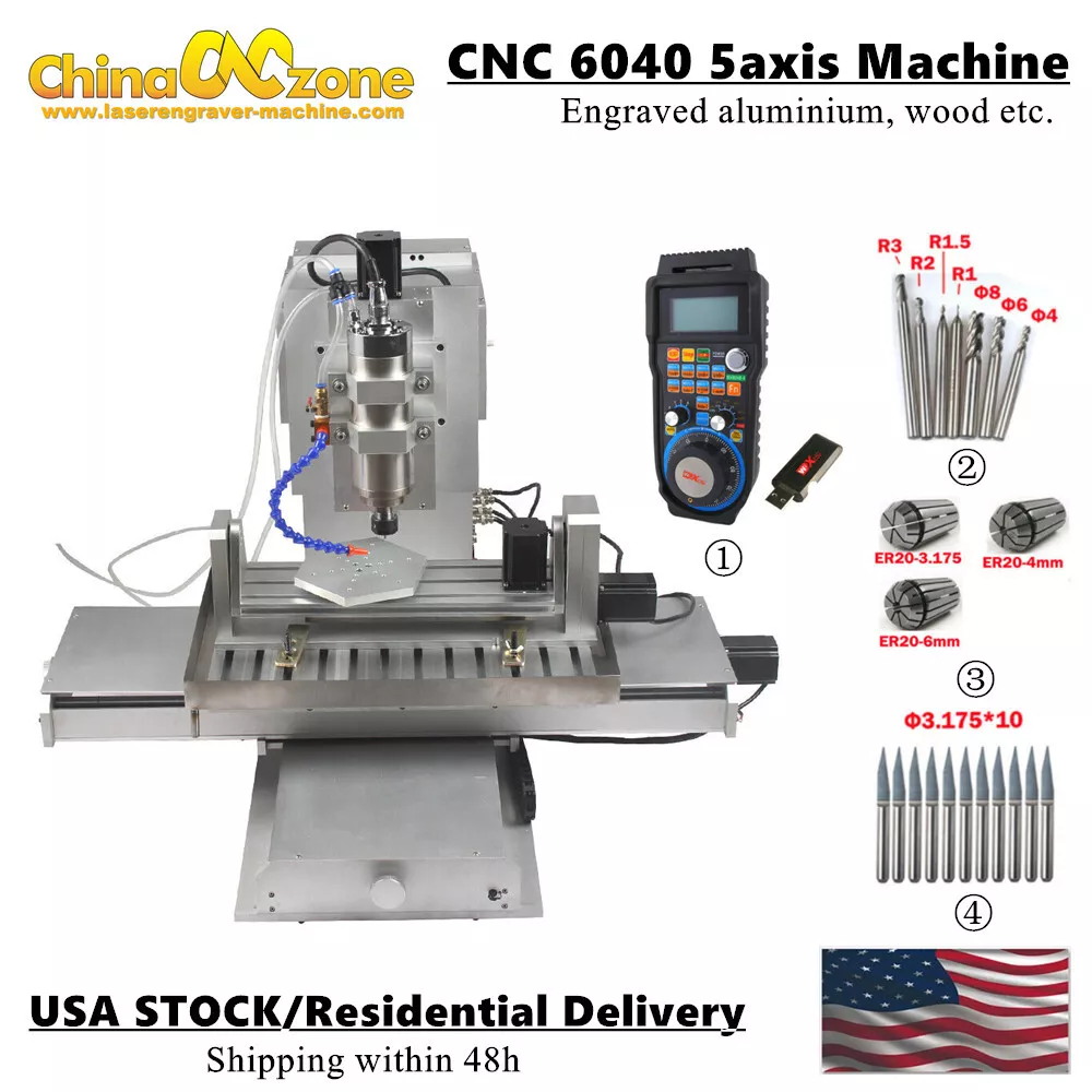 China cnc 2024 zone 5 axis
