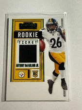 K132,859- 2020 Panini Contenders Rookie Ticket Swatches #37 Anthony McFarland Jr