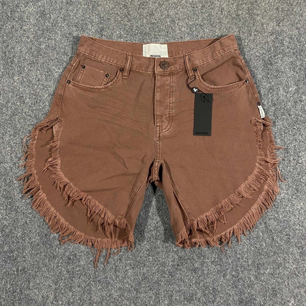 One Teaspoon Free People Frankies Cutoff Denim Shorts Womens
