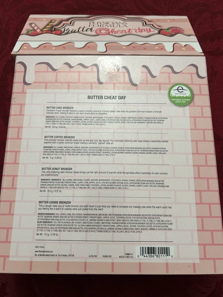 Physicians Formula Cheat Day Butter Bronzer Collection Coffee Cake Cookies Donut - Image 3 of 3