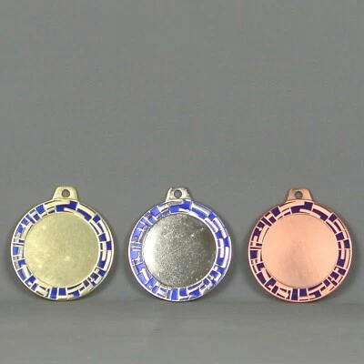 HR POKALE Medaille / schwer/Ø:70mm/gold silber bronze/inkl.Emblem+Band+Beschriftung