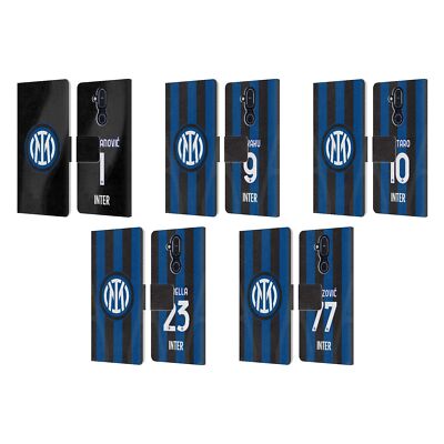 OFFICIAL INTER MILAN 2022/23 PLAYERS HOME KIT LEATHER BOOK CASE FOR NOKIA PHONES