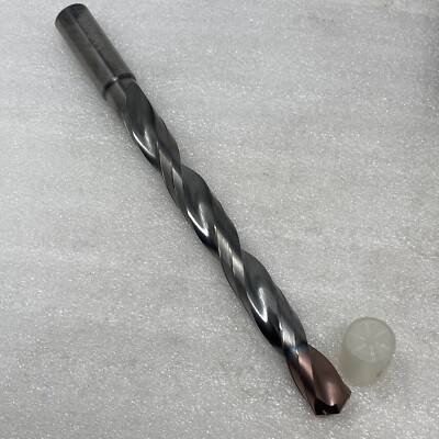 16.5mm (.6496'') Walter Titex Solid Carbide Coolant Through Drill Bit, 8XD, TiAlN
