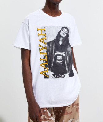 AALIYAH T-SHIRT vintage retro rap 90s 