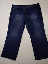 Venezia Women 22S Blue Jeans Bootcut High Rise Dark Wash Denim 5 Pocket