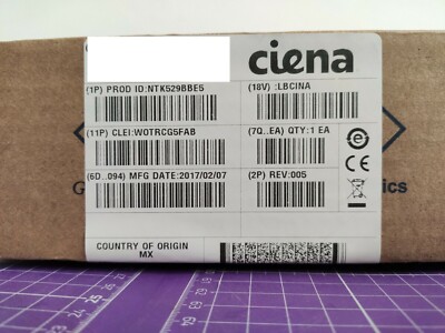 Ciena NTK529BBE5 10X10G MUX Multi Protocol 10XXFP Circuit Pack (UR)