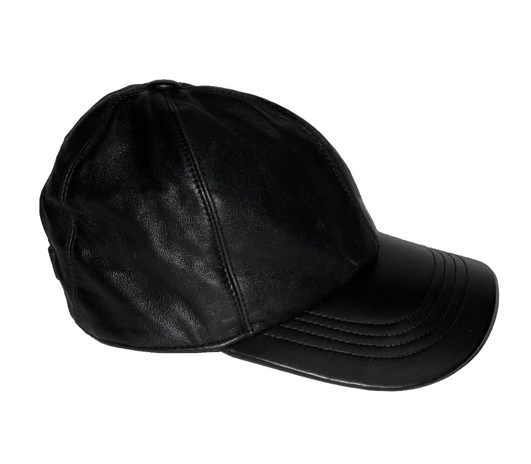 ??$440 BOLONGARO ITALY DESIGNER LEATHER HAT BOLONGARO TREVOR MEN main image 3