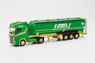 Herpa LKW Scania CS 20 Aerop. Kippsilo-SZ Intra grün 316057