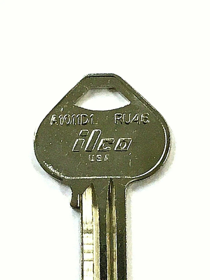 Corbin Russwin Commercial D1 Sectional RU46 A1011D1 A57D1 RU21 Key Blank 6 Pin - Image 2 of 4