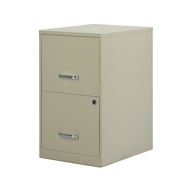 Staples 22 Inch Commercial Vertical Locking File Cabinet Letter 2 Drawer Putty For Sale Online Ebay