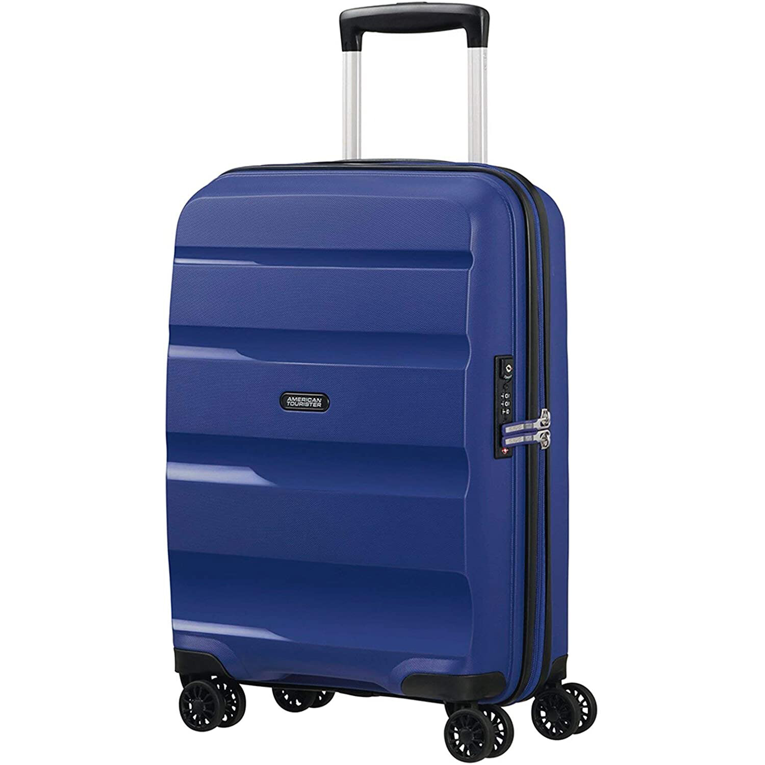 Trolley Bon Air Dlx Spinner 55/20 Tsa 4 Ruote Midnight Navy AMERICAN TOURISTER