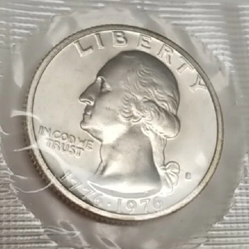 1976 S SILVER Washington Bicentennial Quarter, Gem BU, SPRING 🔥 🥵 $PECIAL